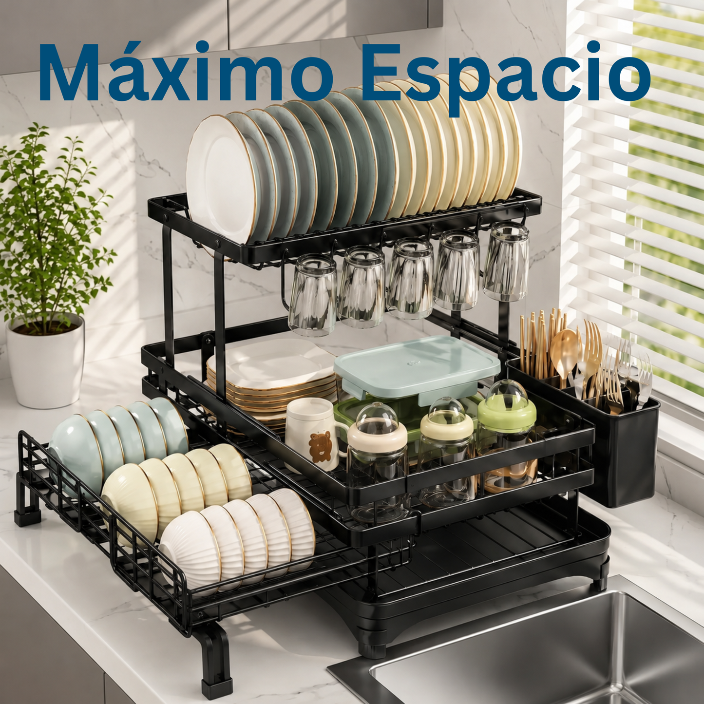 Escurreplatos Extensible